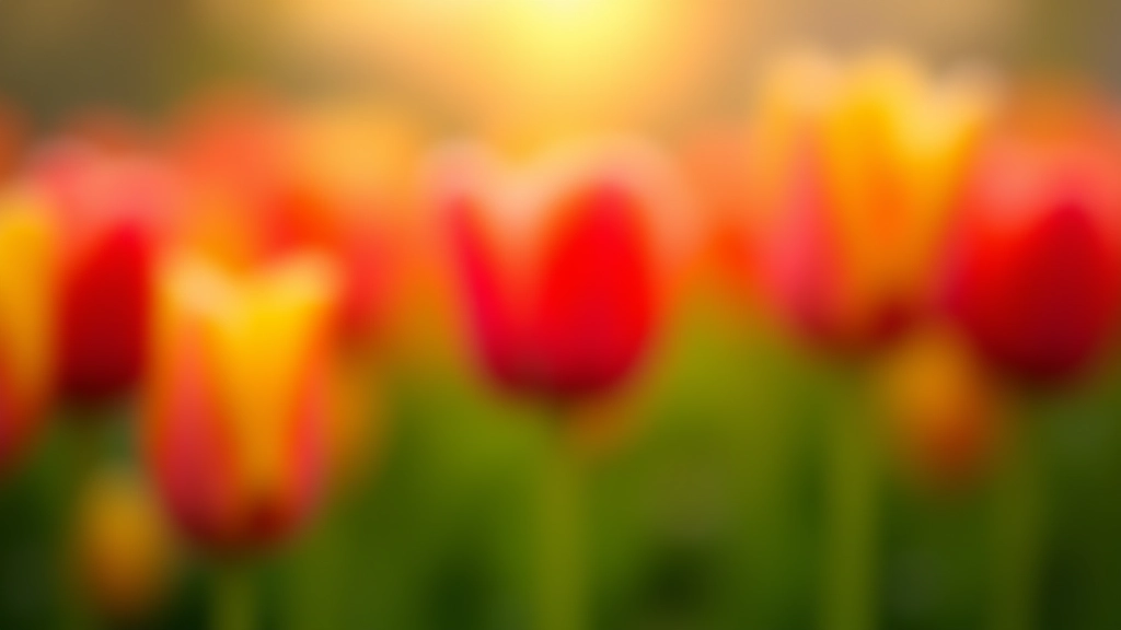 Detailweergave van tulpen in volle bloei in de Bollenstreek